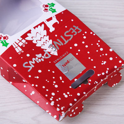 Kreatywne opakowanie prezentacyjne Pudełka upominkowe CMYK z okienkiem Niestandardowe logo