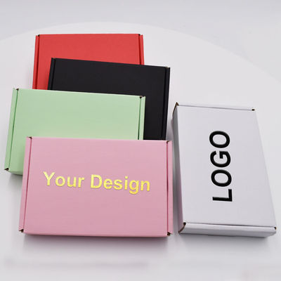 Pudełka Fasonowe Ekologiczne CMYK Opakowania z tektury z recyklingu Pantone