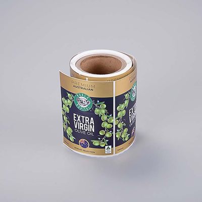 Klej termiczny produkt kosmetyczny CMYK PMS Niestandardowe naklejki etykiet
