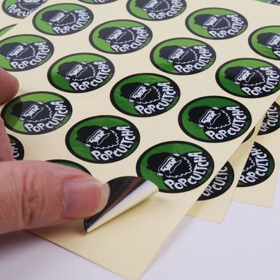 Niestandardowe naklejki na etykiety CMYK