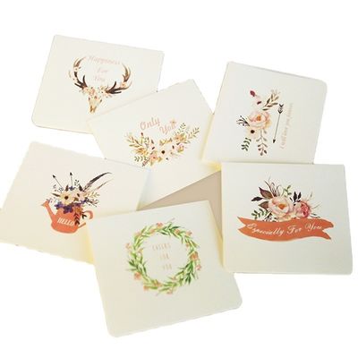 Karty do druku Craft Dziękuję BSCI Recycled Paper Cards Przyjazne dla środowiska